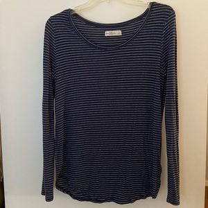 Abercrombie Long sleeve stripped shirt